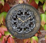 Belvoir outdoor garden clock