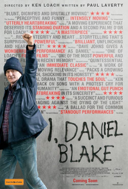 Poster for the film I Daniel Blake